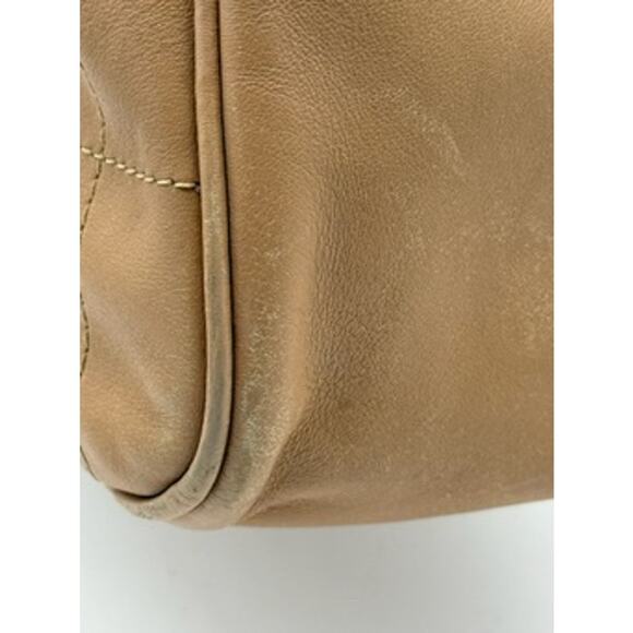 Chanel Chocolate Bar Design Tan Leather Shoulder Bag*GORGEOUS*EUC - Picture 6 of 16